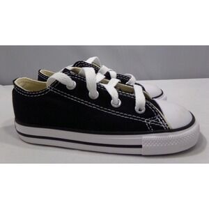 Converse Chuck Taylor All Star Low Top Sneakers Black Size 9